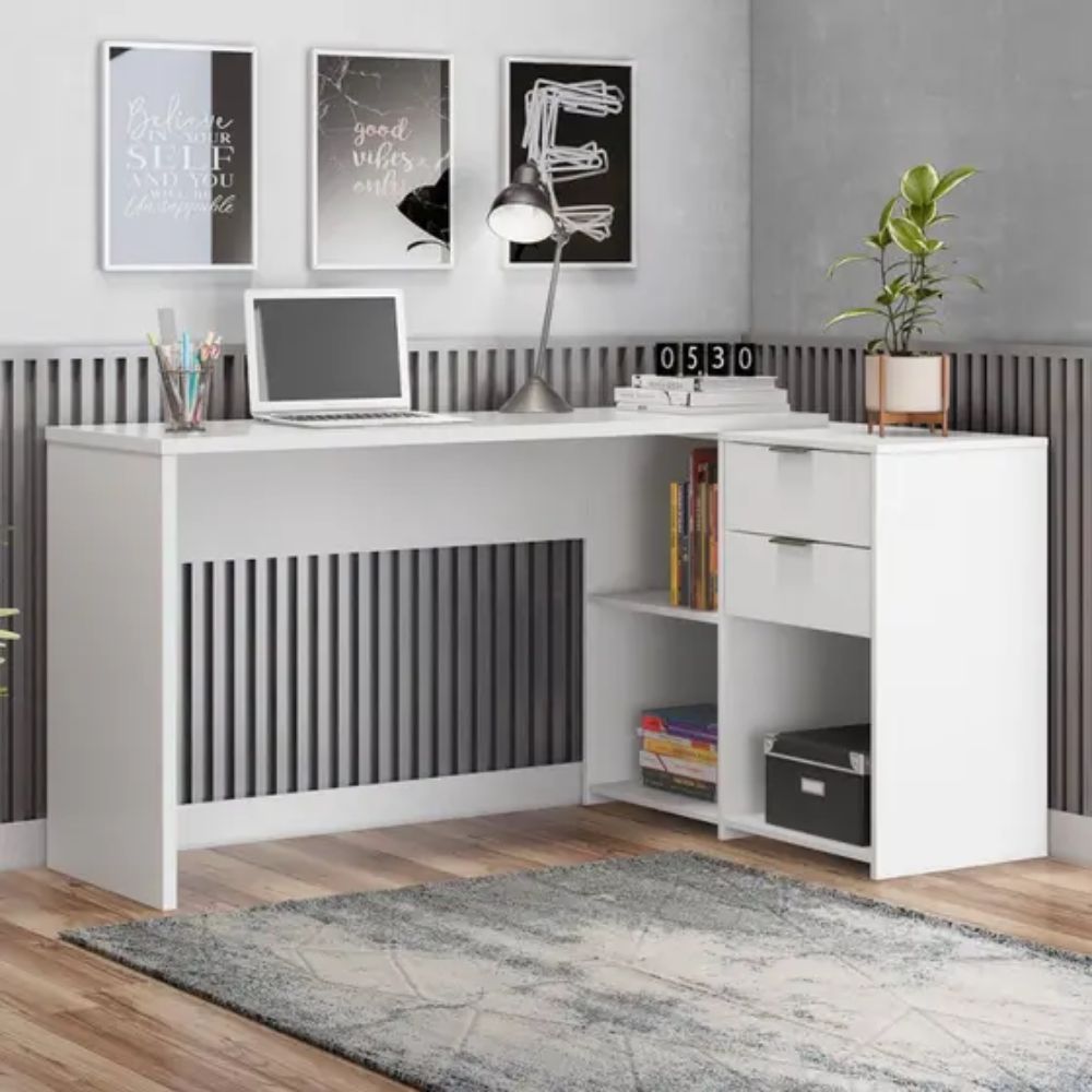 Mesa Notavel Office NT 2060 Ref 127 Branco New