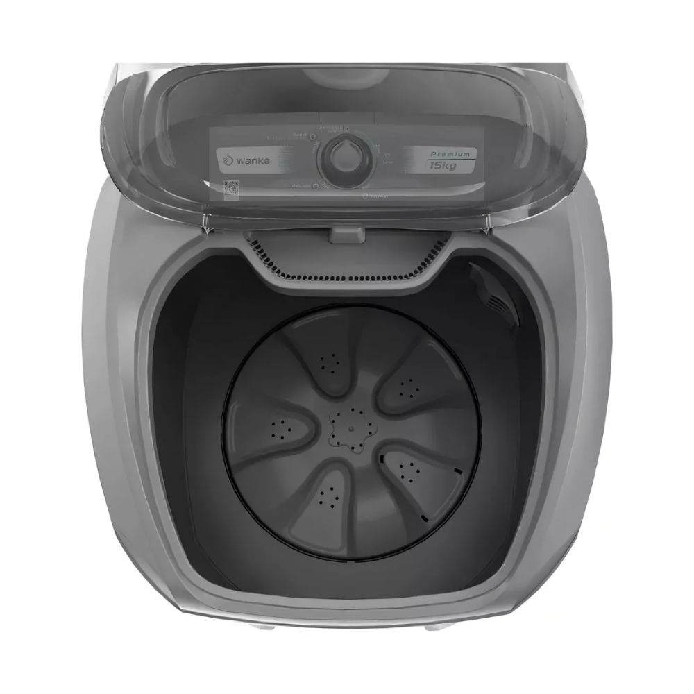 Lavadora Wanke Premium LWBE150T 15kg Silver