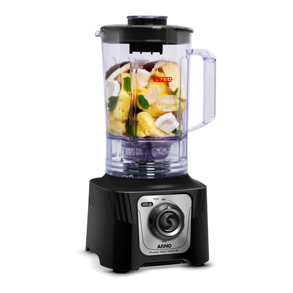 Liquidificador Arno LN65 Power Max Comfort 1400 Preto