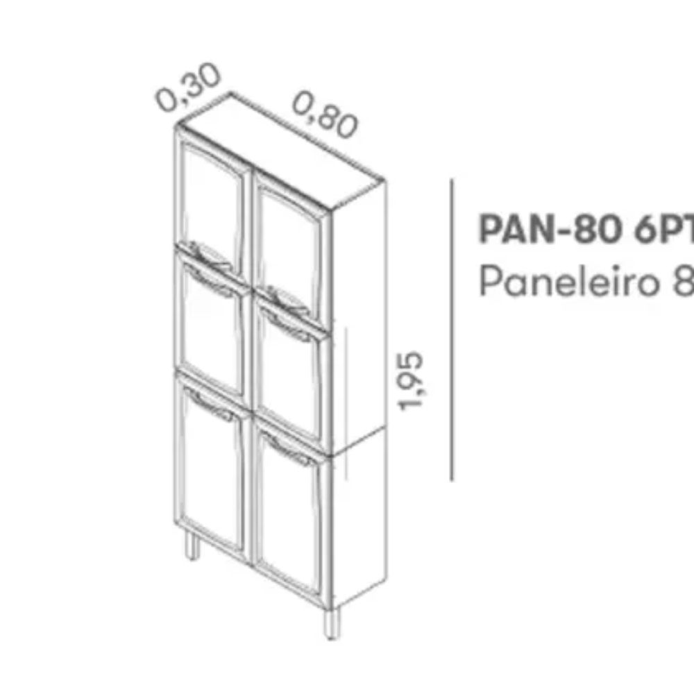Cozinha Completa Itatiaia New Premium 280cm Branca