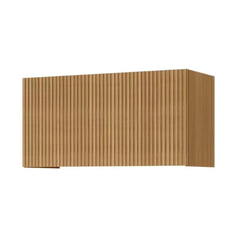 Armário Nesher Aéreo Geladeira Rainha 80cm Nature