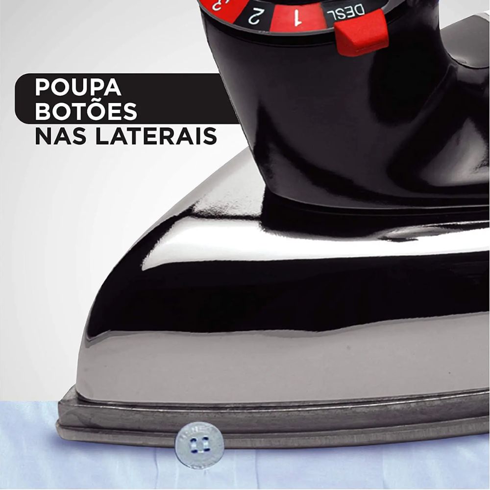 Ferro de Passar Roupa a Seco VFA-1110 da Black+Decker