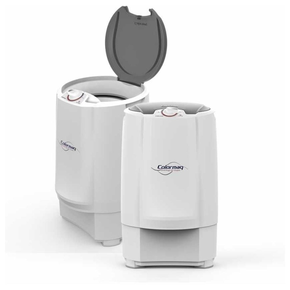 Centrífuga de Roupas Colormaq 12kg Cesto Inox Branca