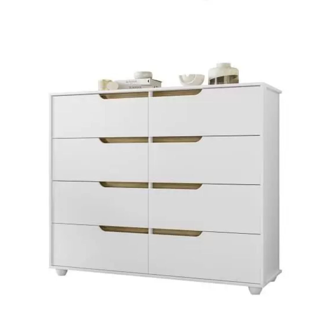 Comoda Albatroz Doble 1115.247 Branco Fosco/nature