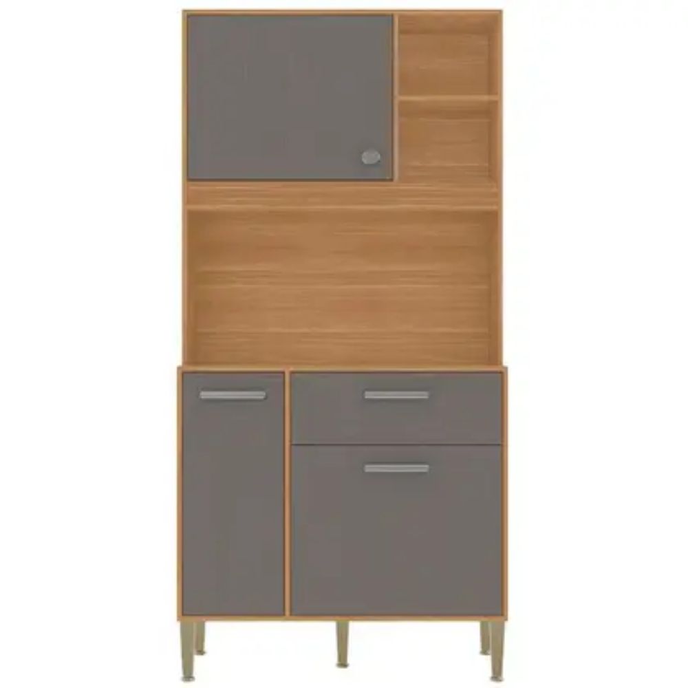 Cozinha Compacta Kits Paraná Zen 3 Portas 1 Gaveta