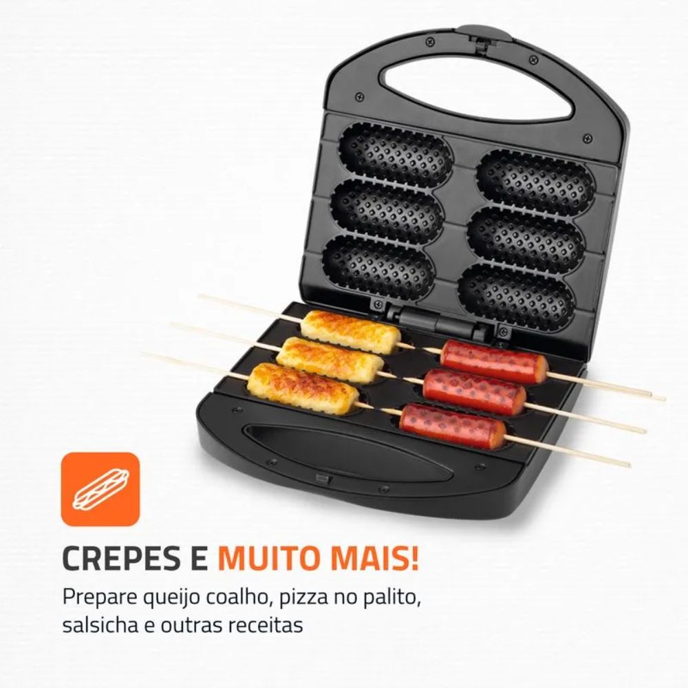 Crepeira Mondial Pratic Crepe &amp; Hot Dog CP-01