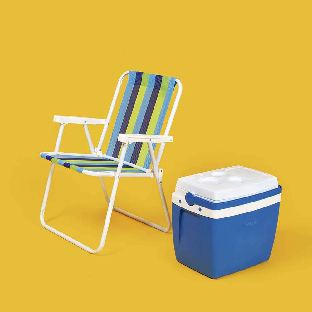 Caixa Térmica MOR 26L Azul