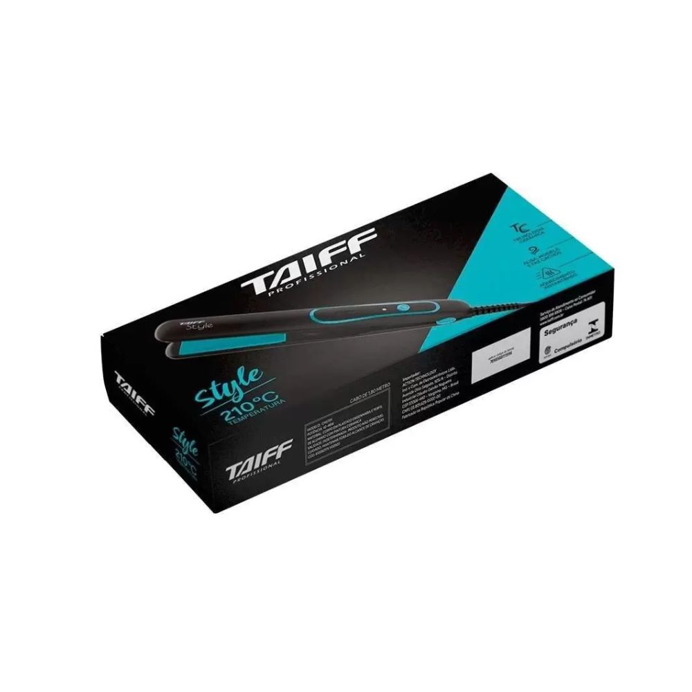 Prancha Taiff Style 210°C Preto Bivolt