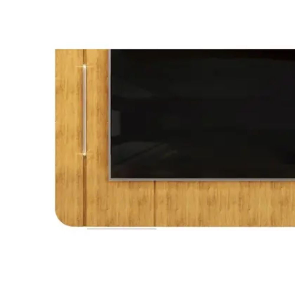 Home p/ TV até 65 Pol Adele c/ Led e Nichos 180x189cm Cedro/Bali - DJ Móveis