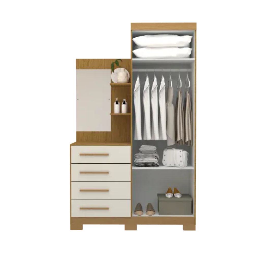 Guarda Roupa ACP Melissa 2 Portas Cinamomo