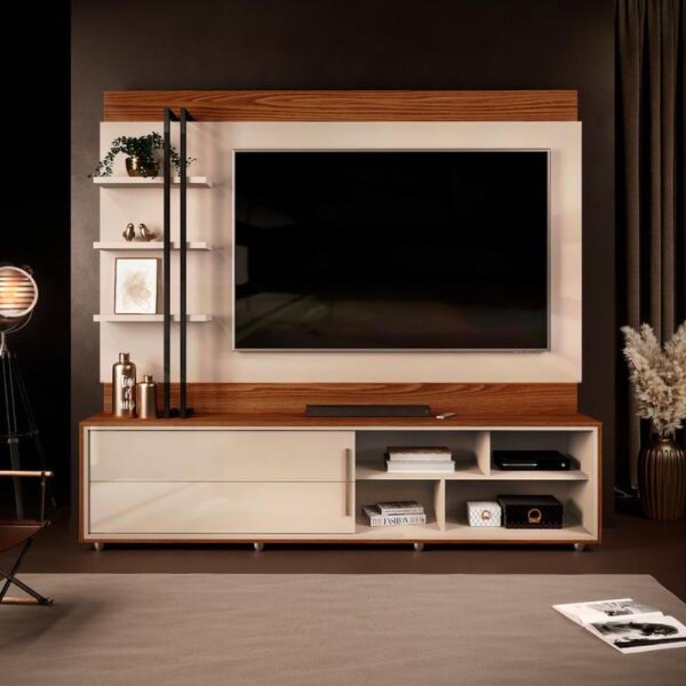 Home Logan Marroquim Tvs Até 65 Polegadas Off White Dj Móveis
