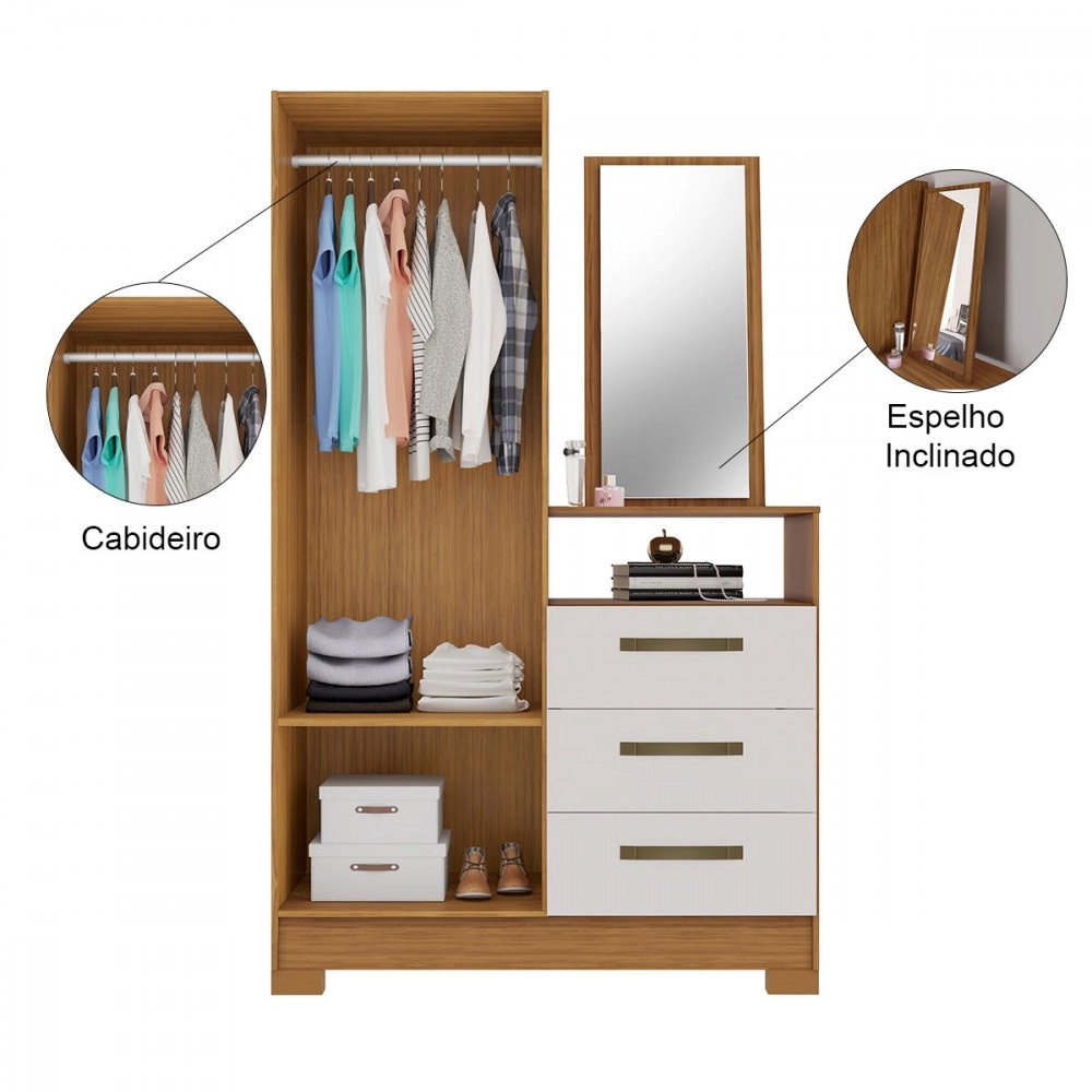 Comoda Multiuso Notavel Nt5165 Freijo/off w (at)