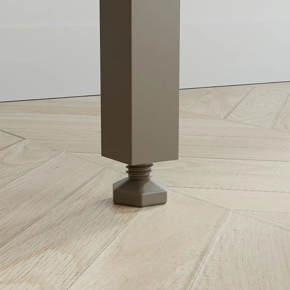 Armário de Cozinha Salleto Catar 6 Portas 2 Gavetas Branco