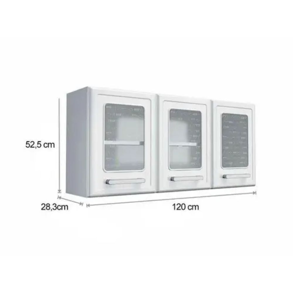 Cozinha Completa Bertolini Gourmet 4 Peças Branco