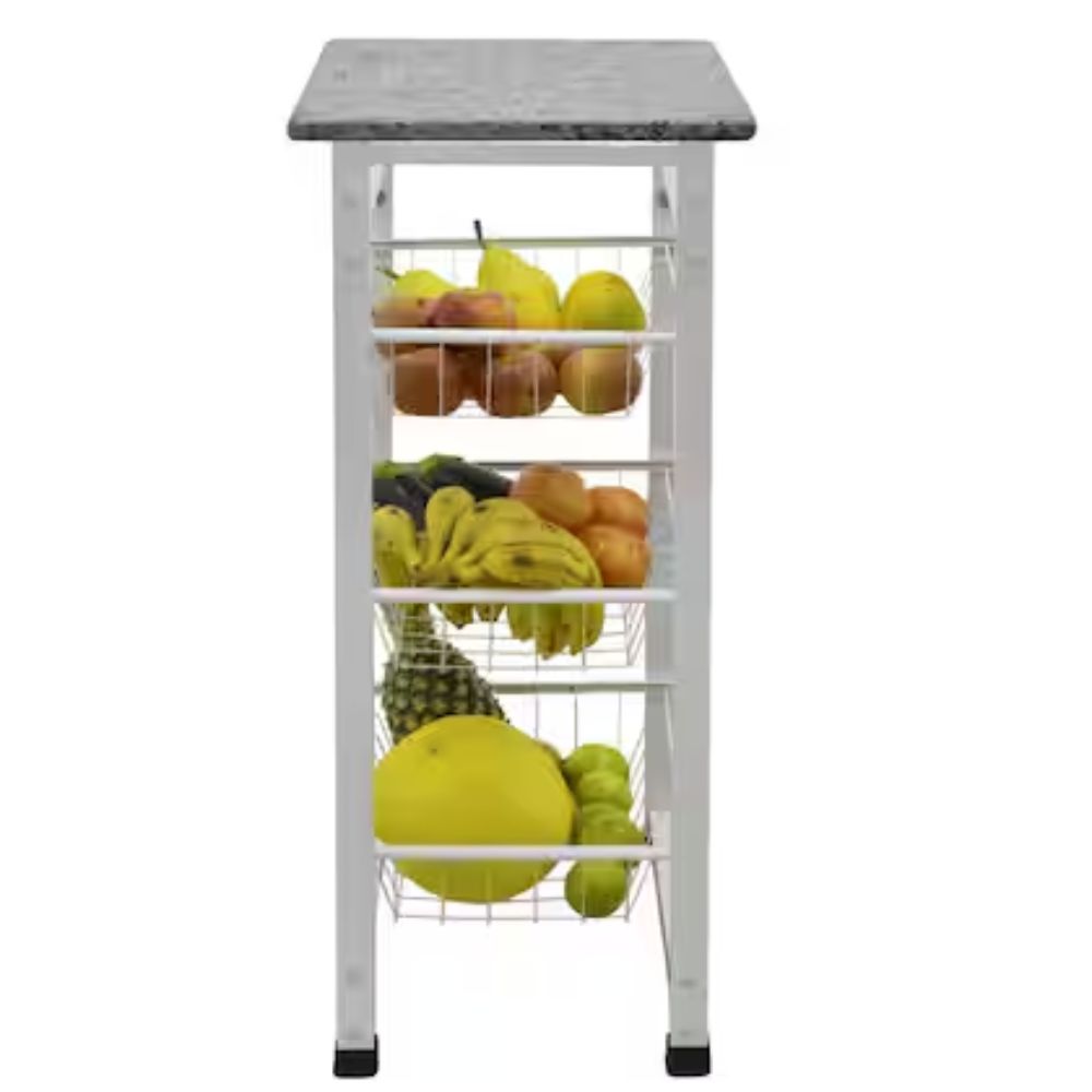 Fruteira J Santos Tubular Marmore Filtro Branca