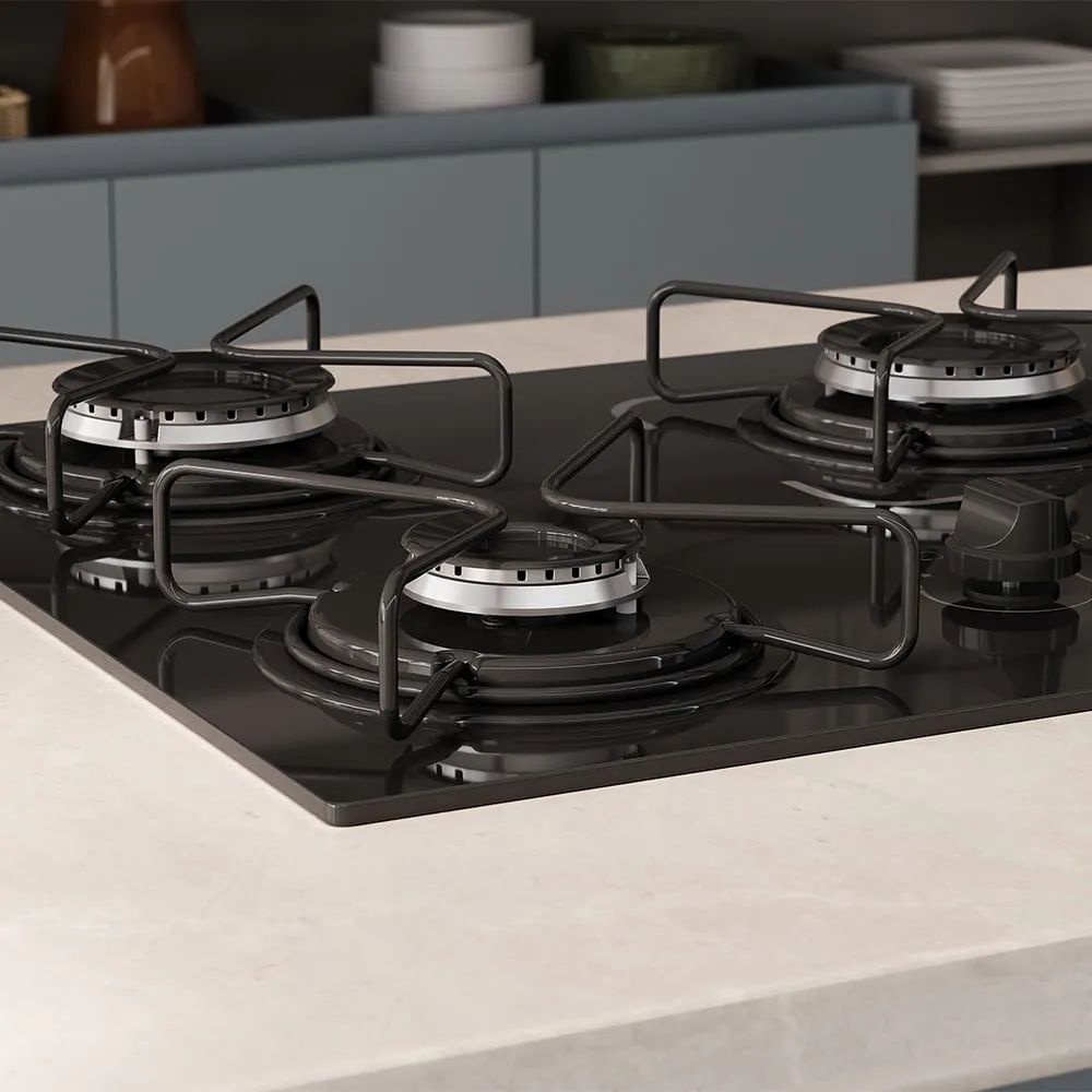 Cooktop Itatiaia Essencial 5 Bocas - Preto