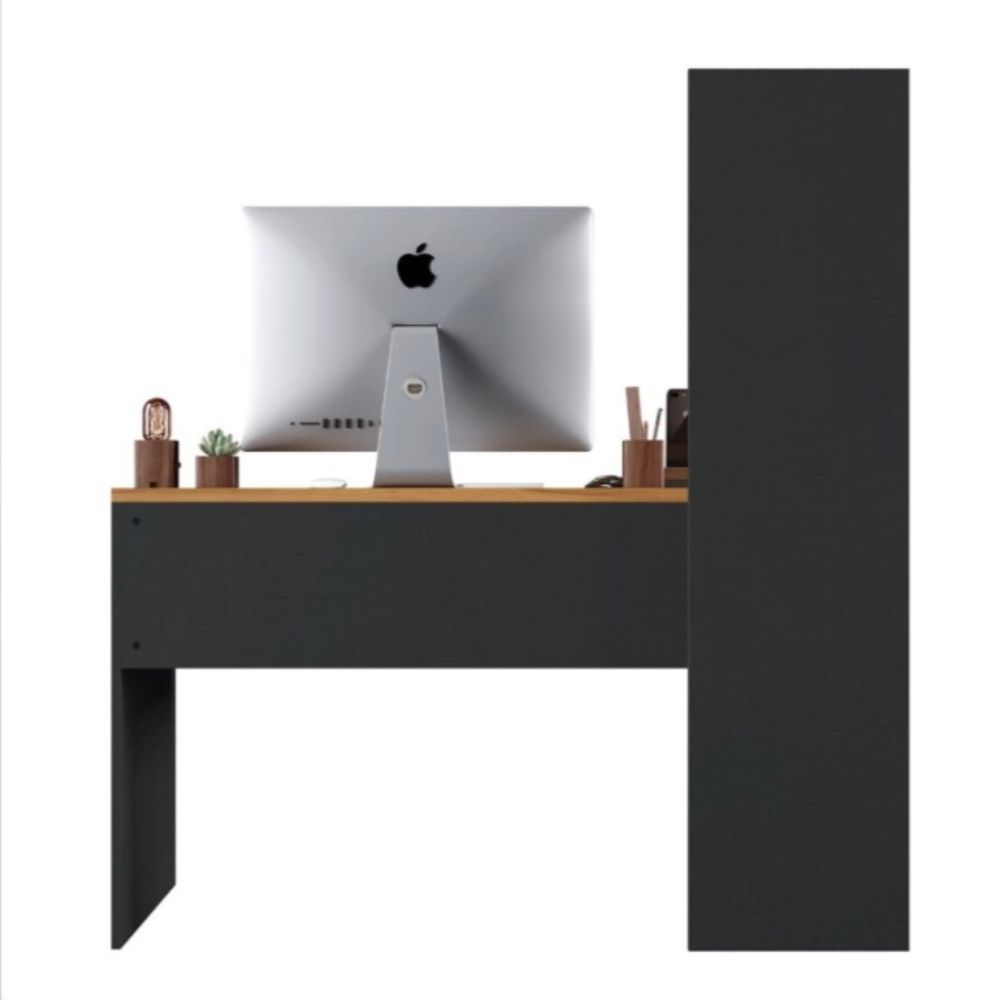 Mesa para Escritório Notável Office NT2105 Freijó / Preto