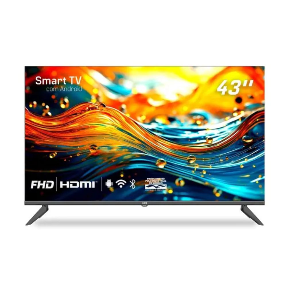 Smart TV HQ 43'' Android 12 WiFi/BT HQS43NKHM