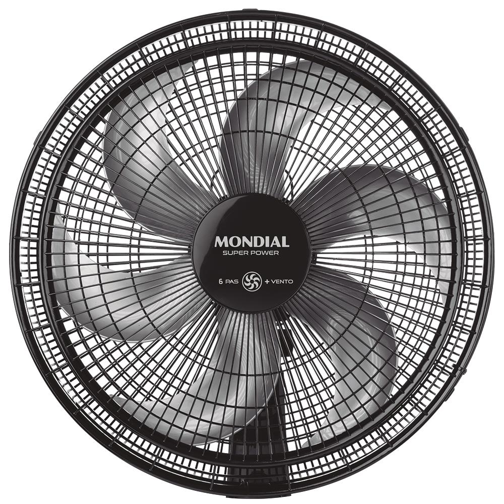 Ventilador Mondial 30cm Mesa Super Power VSP-30-B 30W