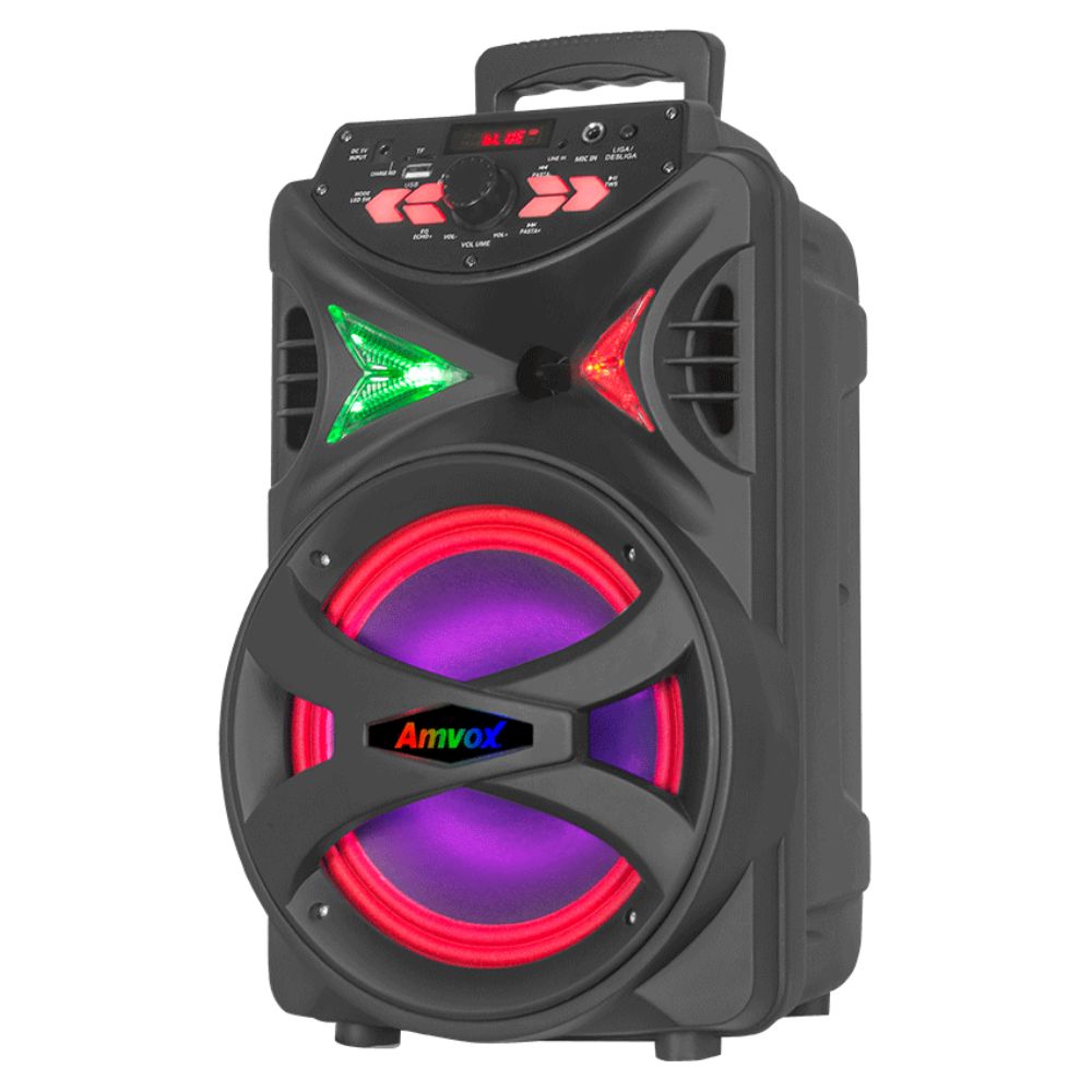 Caixa de Som Amplificada Amvox ACA 255 Hit 250W Bivolt