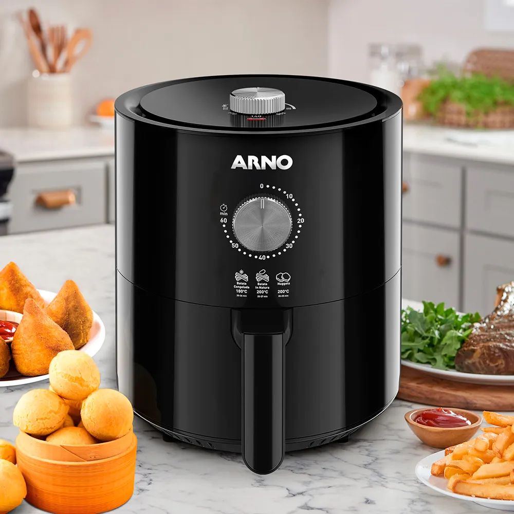 Fritadeira Arno EY1158B2 Ultra Black Mecânica 4,2 Litros