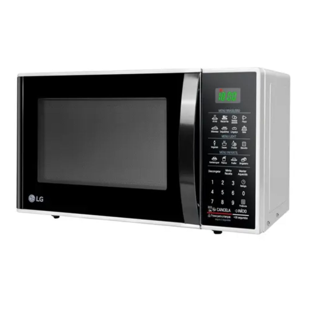 Microondas LG Easy Clean MS3091BCA 30 Litros 800W