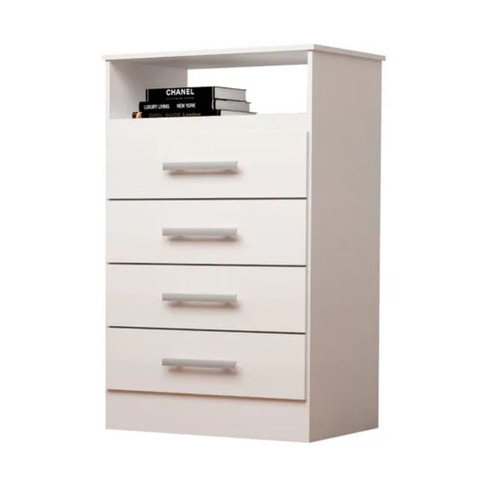 Cômoda Jessica em MDF com 4 Gavetas ACP Móveis