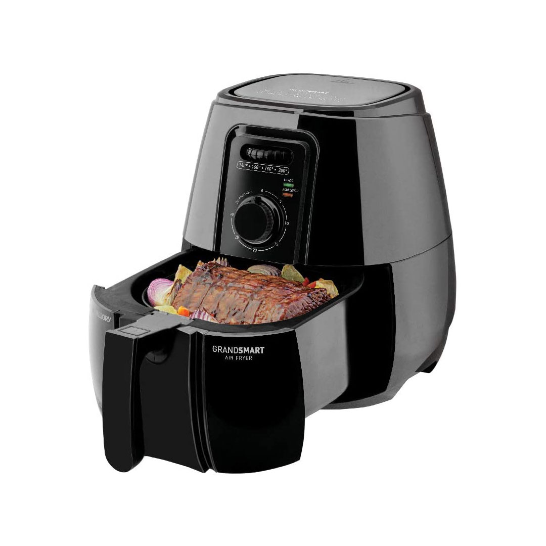 Fritadeira de Ar Grand Smart Mallory 4 Litros Preta 220v