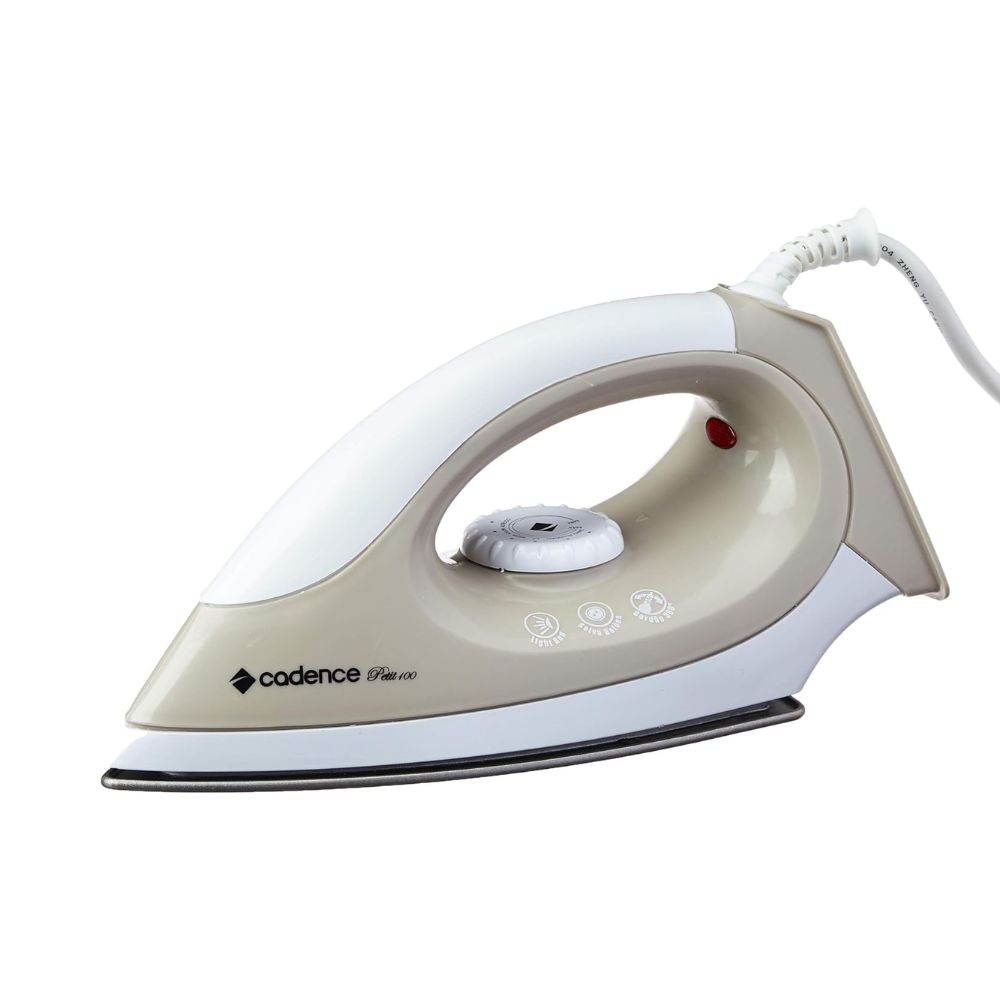 Ferro de Passar a Seco Petit 100, Cinza e Branco, 220v Cadence