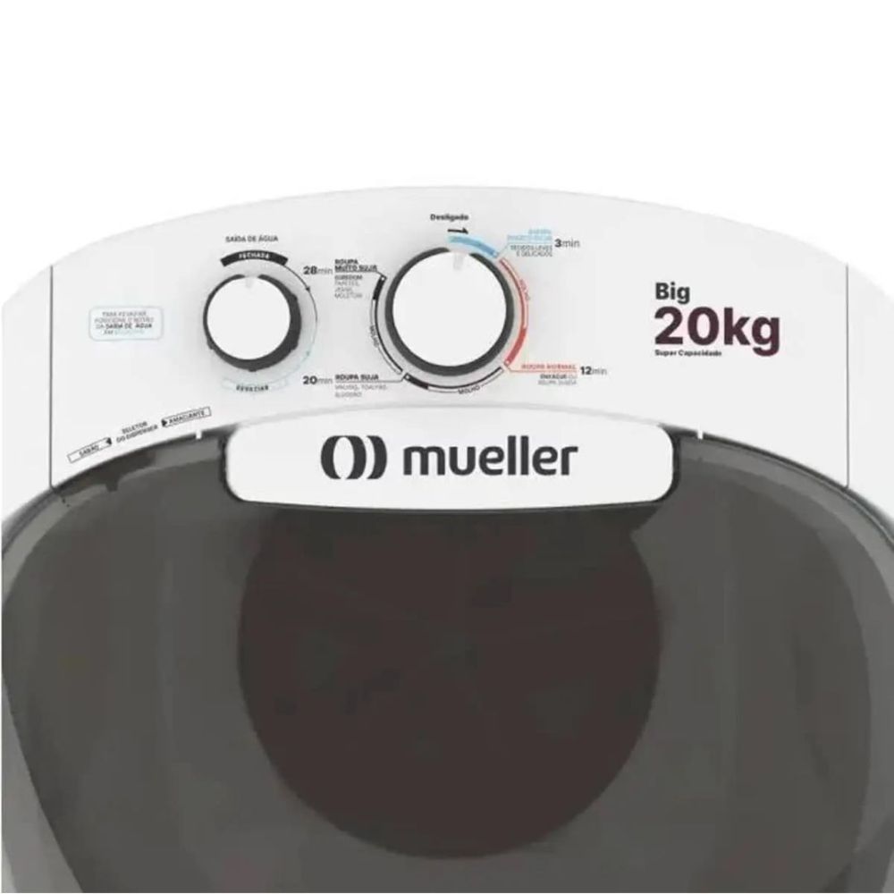 Lavadora Mueller Big 20,1kg Branco