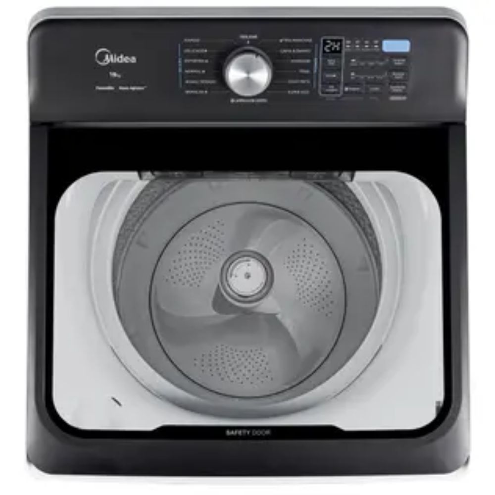 Lavadora de Roupas Midea 14kg Cesto Inox 13 Programas de Lavagem Branca MA512W140A/WK05