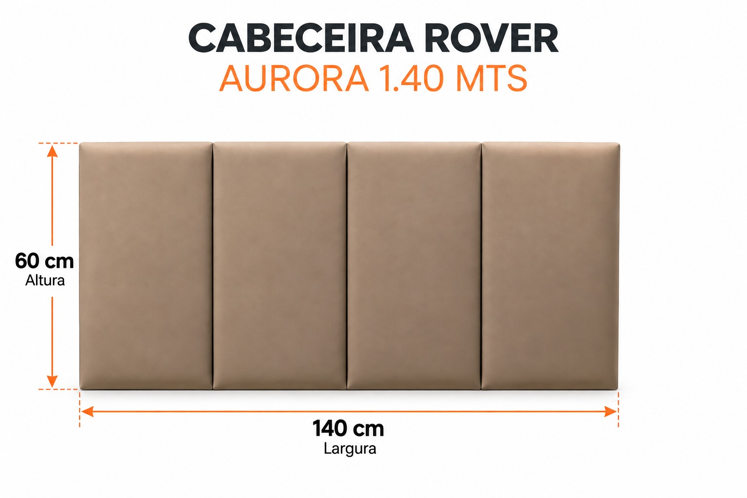Cabeceira Rover Aurora 1.40 MTS