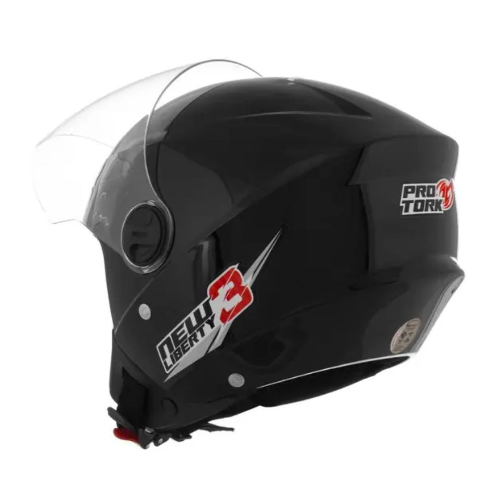 Capacete ProTork Liberty 3 New CAP-488PT Tam 56 Preto