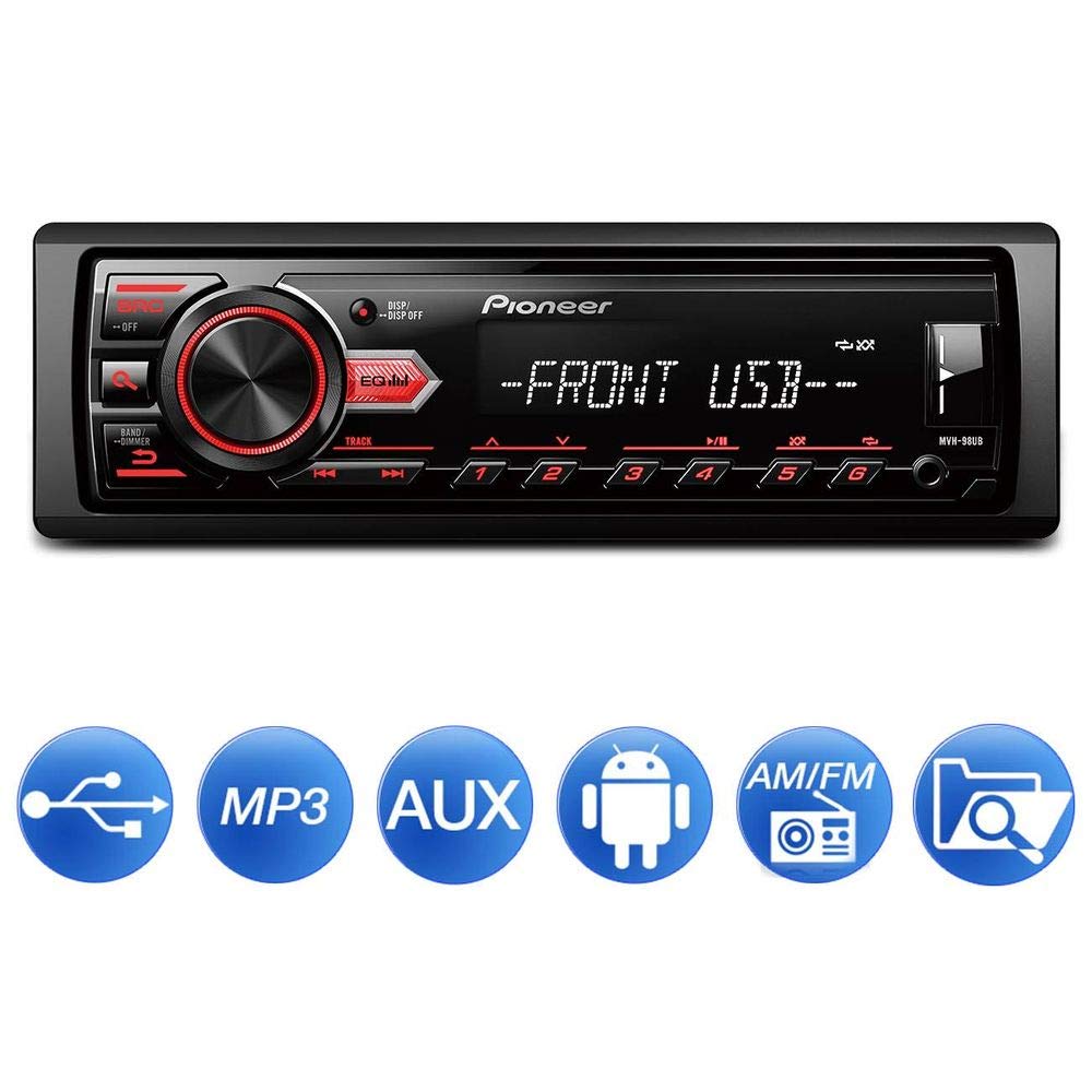 Som Automotivo Pioneer MVH-98UB MP3 Player