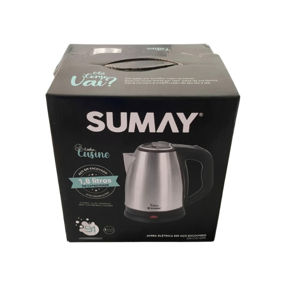CHALEIRA SUMAY ELÉTRICA 1,8L SM-CH220PR
