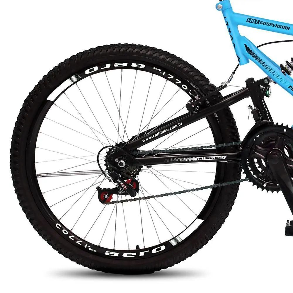 Bicicleta Colli GPS DP Aro 26 21M Azul champanhe