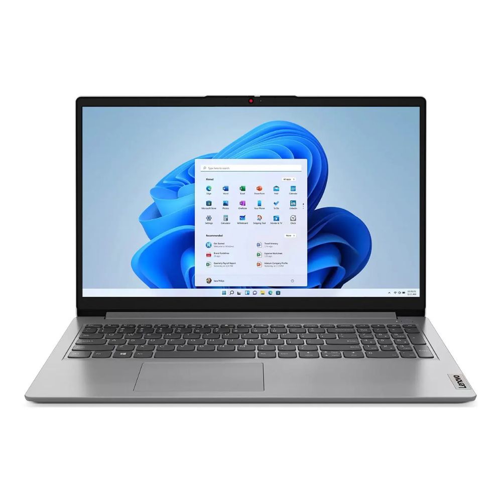Notebook Lenovo IdeaPad 1i Intel Core i3 4GB RAM 256GB SSD 15,6” Windows 11