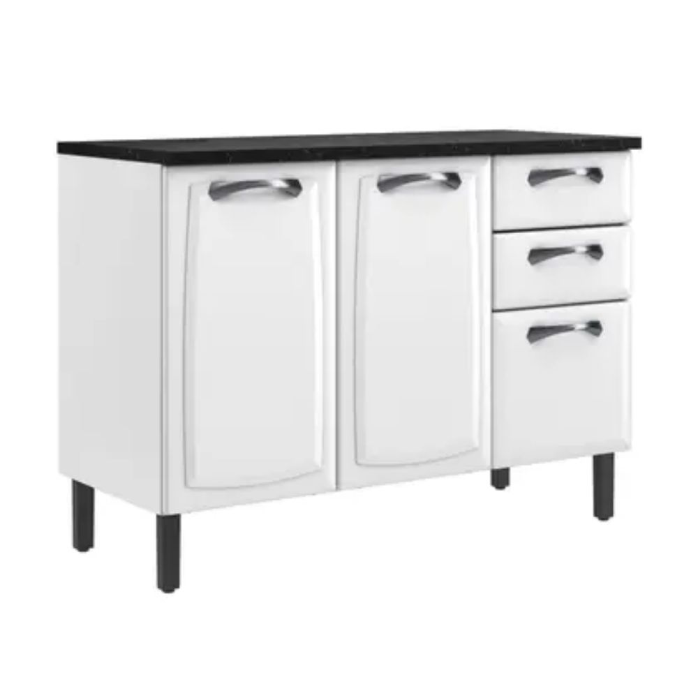 Cozinha Completa Itatiaia New Premium 280cm Branca