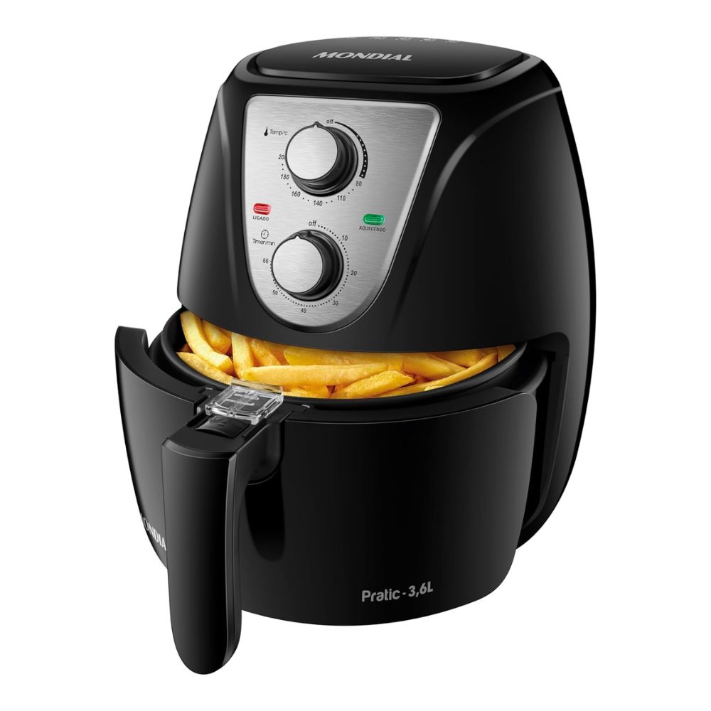 Fritadeira Mondial Air Fryer AF-36 New Pratic 3,6 Litros