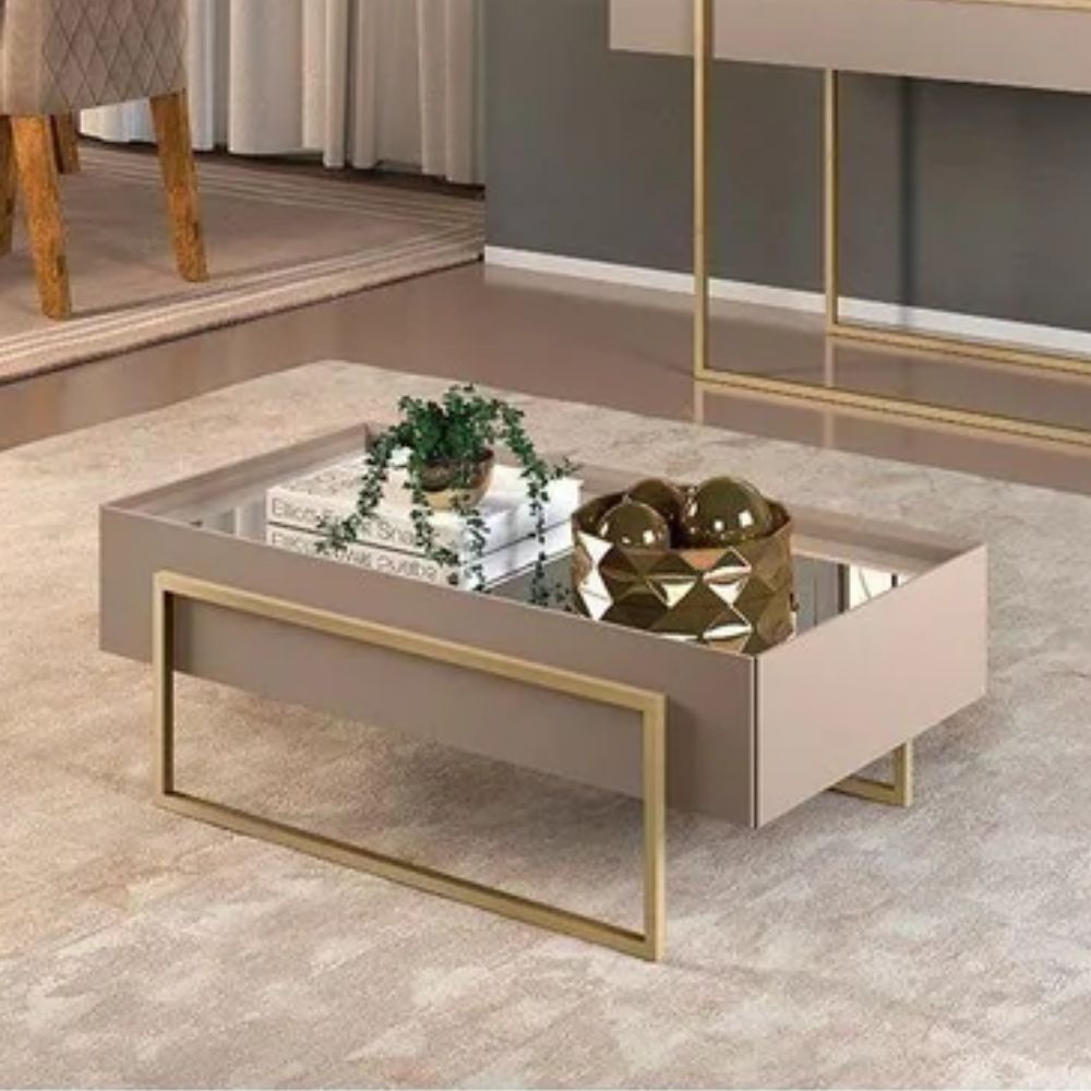 Mesa de Centro DJ Pilar Off White