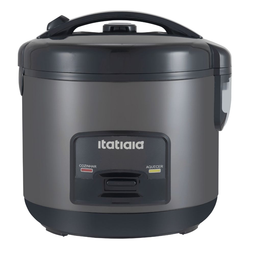Panela de Arroz Elétrica Itatiaia 1L 220V Preto Fosco