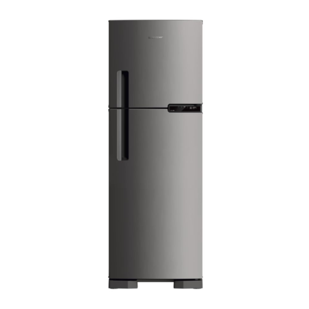 Refrigerador Brastemp Duplex 375 Litros BRM44HKBNA Inox