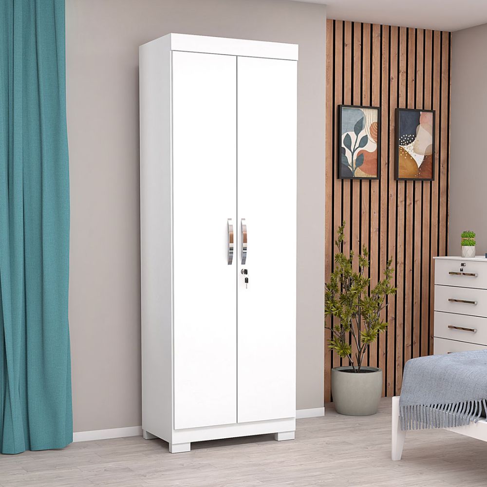 Armário Multiuso Josan Max com Pés Branco