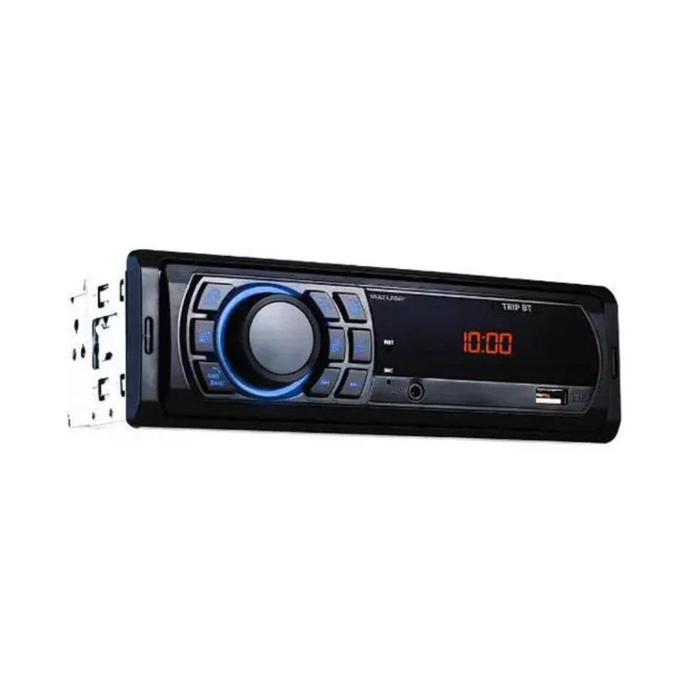 Rádio Auto. Multilaser P3344 Trip BT MP3/FM/USB/AUX 4x25W RMS