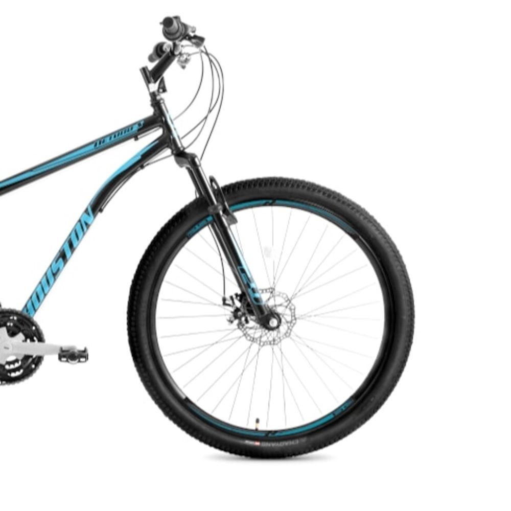 Bicicleta Houston Neturno A29 Aço Carbono 21 Marchas Preta/Azul