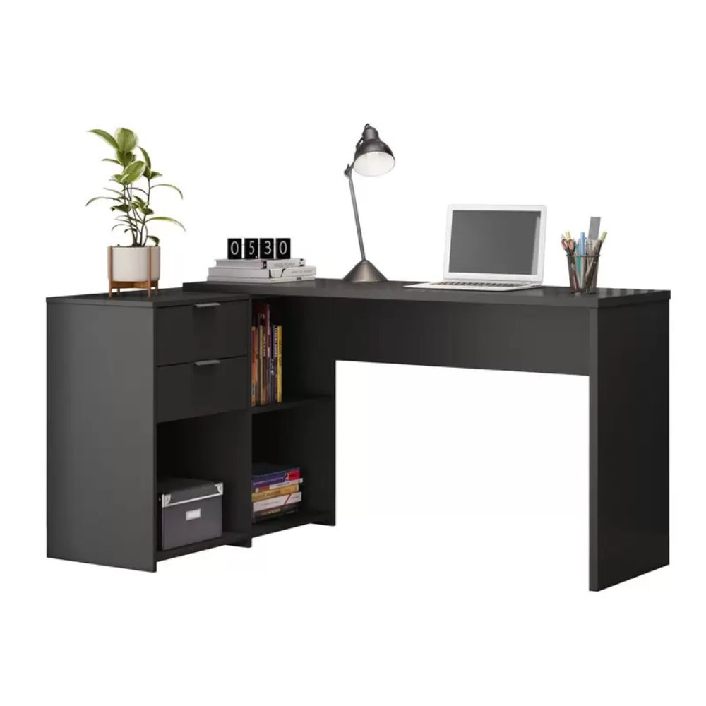 Mesa Notável Office 2 MT NT 2060 Ref 173 Preto