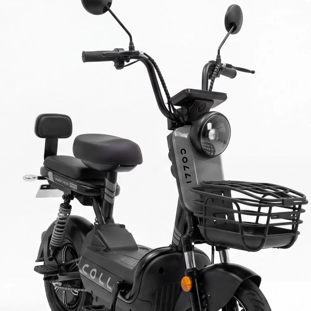 Bicicleta Elétrica Colli Way 4.0 Pro 1000W Aro 14 Nivus