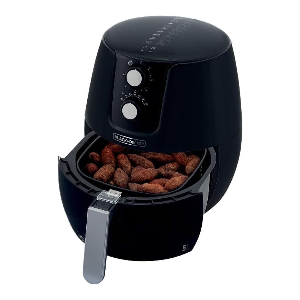 Fritadeira Air Fryer Black &amp; Decker Sem Óleo 5L 1400W 220V