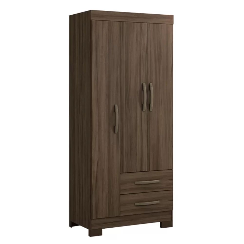 Guarda Roupa 3 Portas NT 5000 Nogal Notável