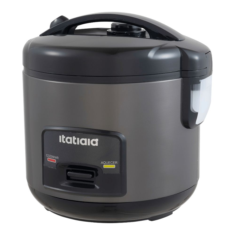 Panela de Arroz Elétrica Itatiaia 1L 220V Preto Fosco